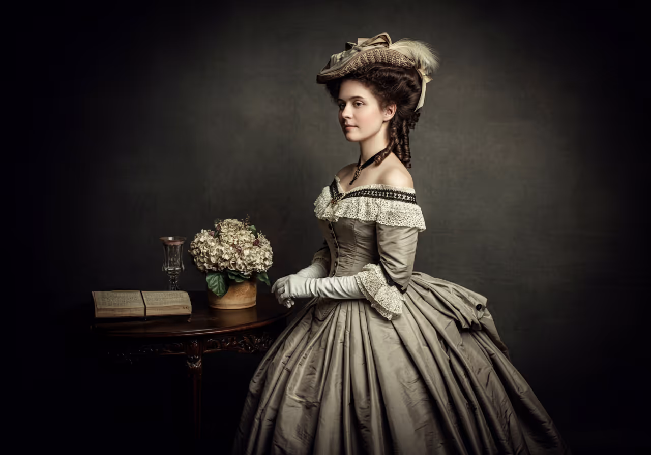 Early Foundations From Victorian Portraits to Fashion Artistry (1850s-1920s)